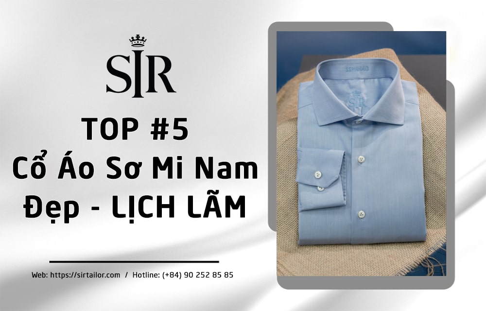 Cổ Áo Sơ Mi Nam Công Sở Đẹp