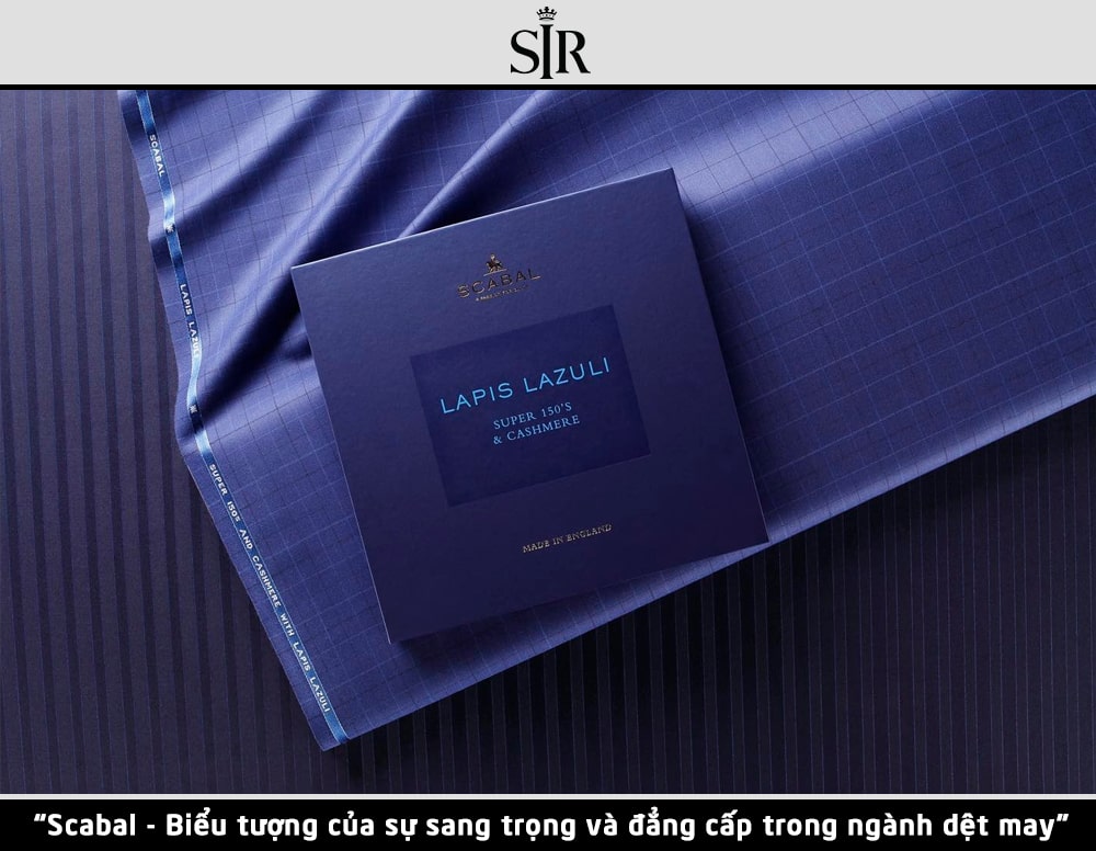 Vải Scabal - Vải may vest nam cao cấp tại SIR Tailor