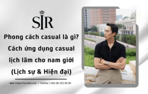Phong cách casual là gì