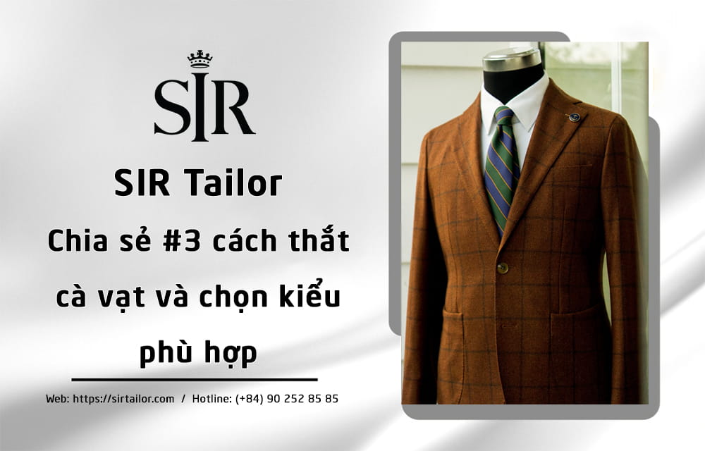 cách thắt cà vạt đẹp