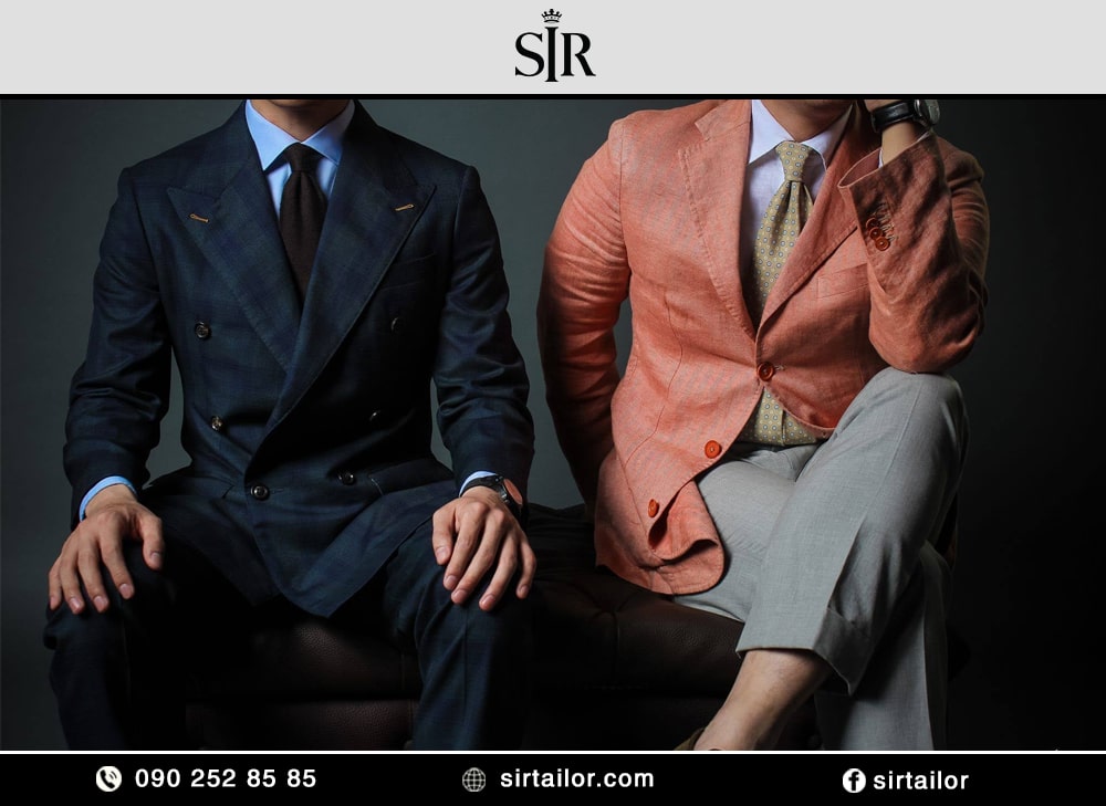Cách phối Suit Jacket với áo sơ mi