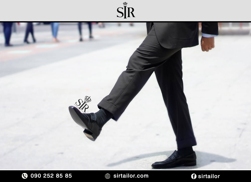 Cách phối giày với Suit Jacket
