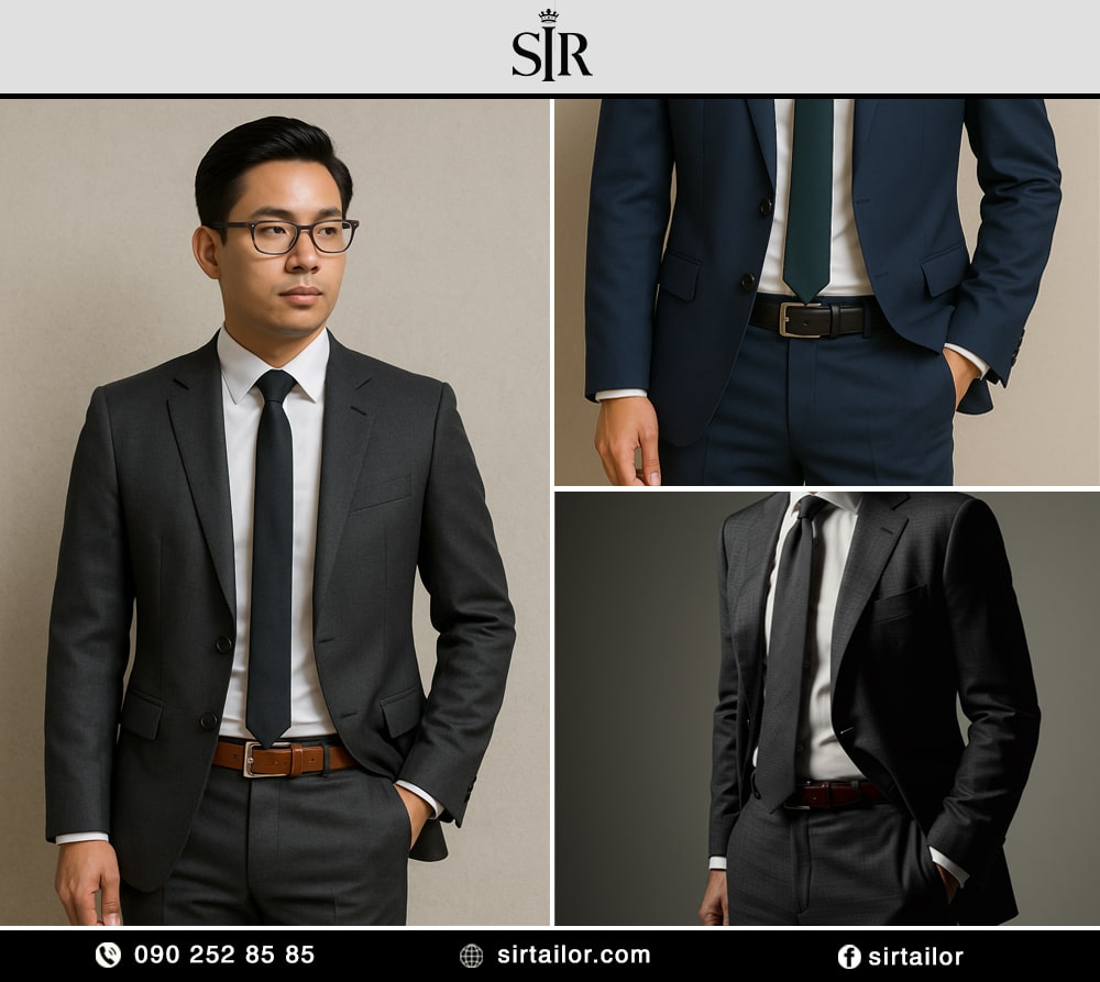 Mặc vest có nên đeo thắt lưng không