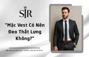 Mặc vest có nên đeo thắt lưng không