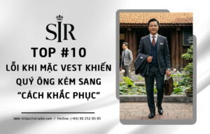 10 lỗi khi mặc vest