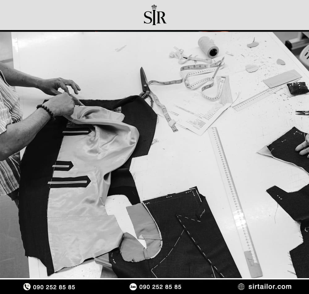 Canvas được đặt ở đâu trong áo vest