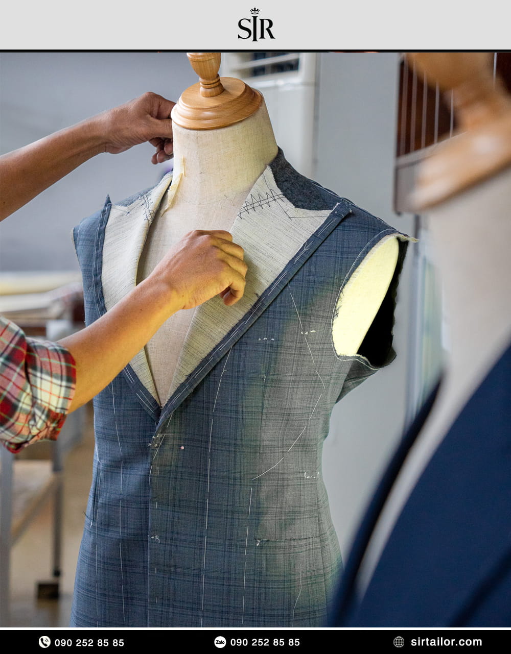 Công đoạn may và hoàn thiện trong xưởng