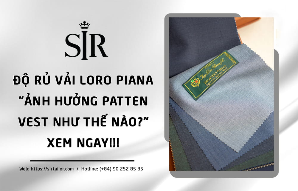 Độ rủ vải Loro Piana