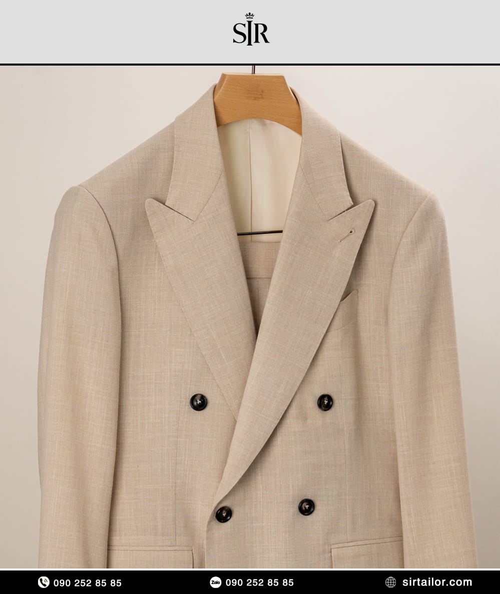 Áo vest 6 cúc cao cấp