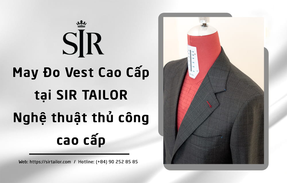 May đo vest tại Sir Tailor