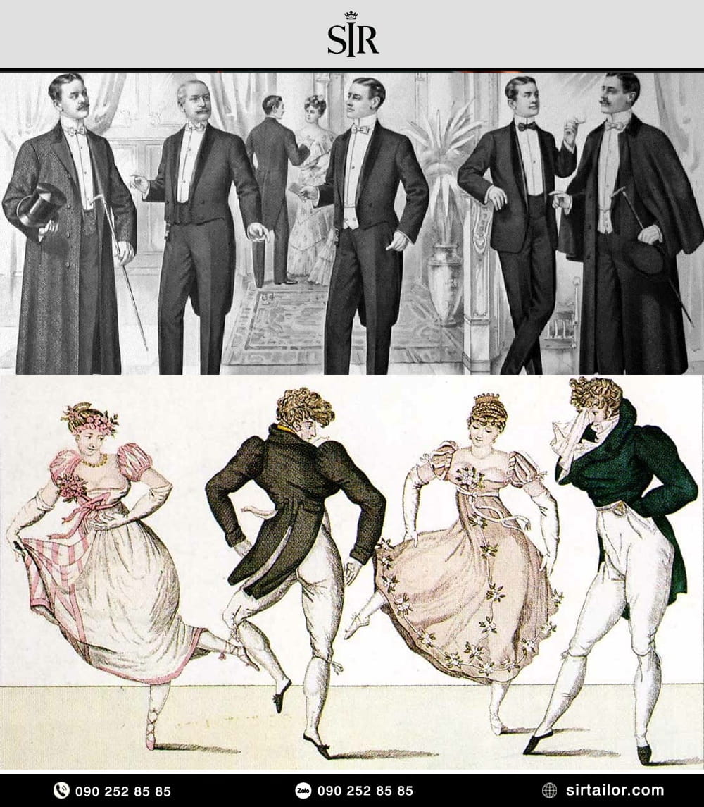 Nguồn gốc vest đuôi tôm