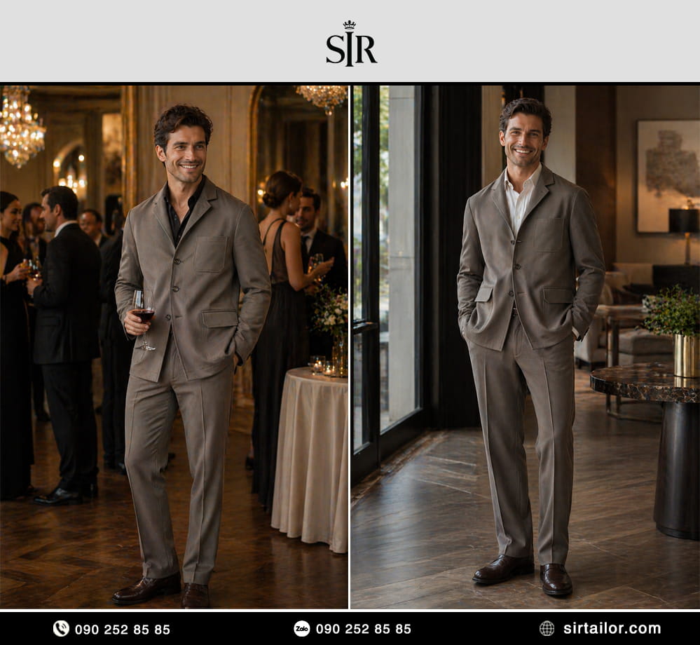 Trải nghiệm dịch vụ may Teba Jacket tại SIR Tailor