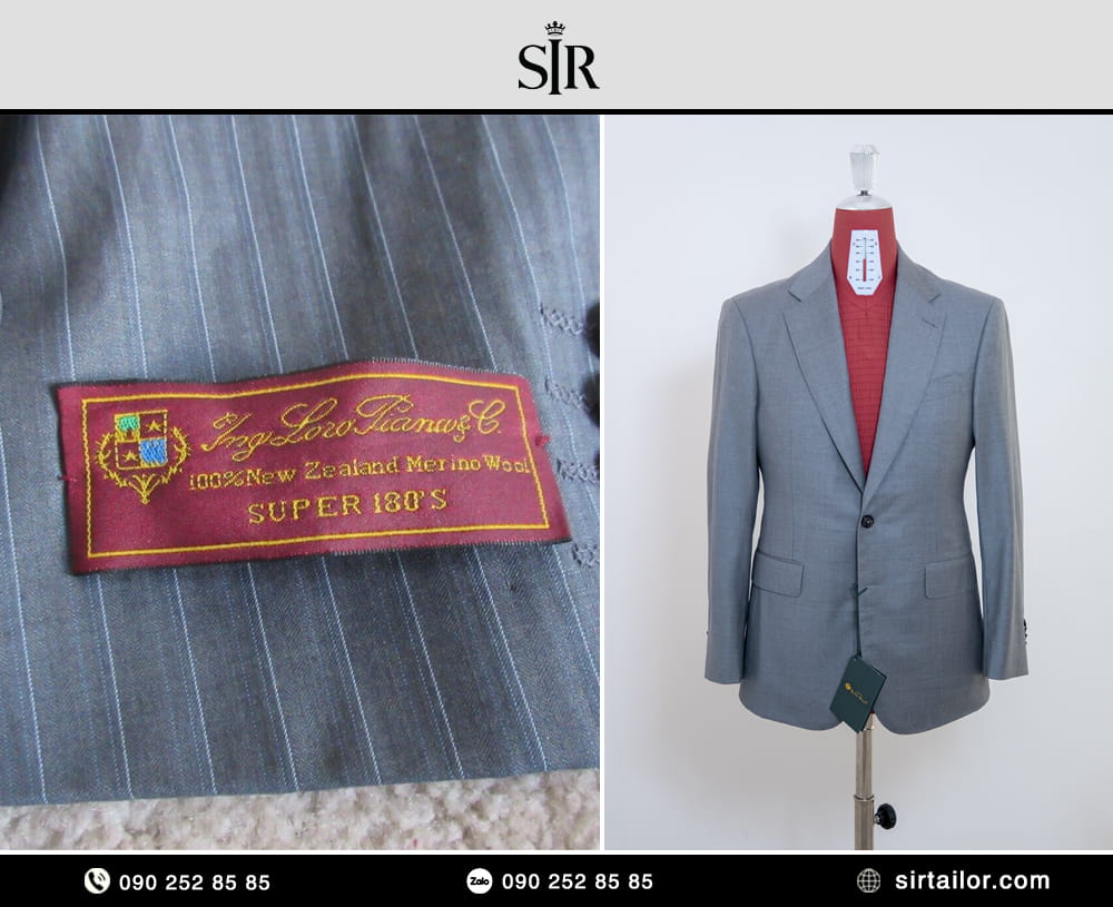 Vải Loro Piana Super 180's