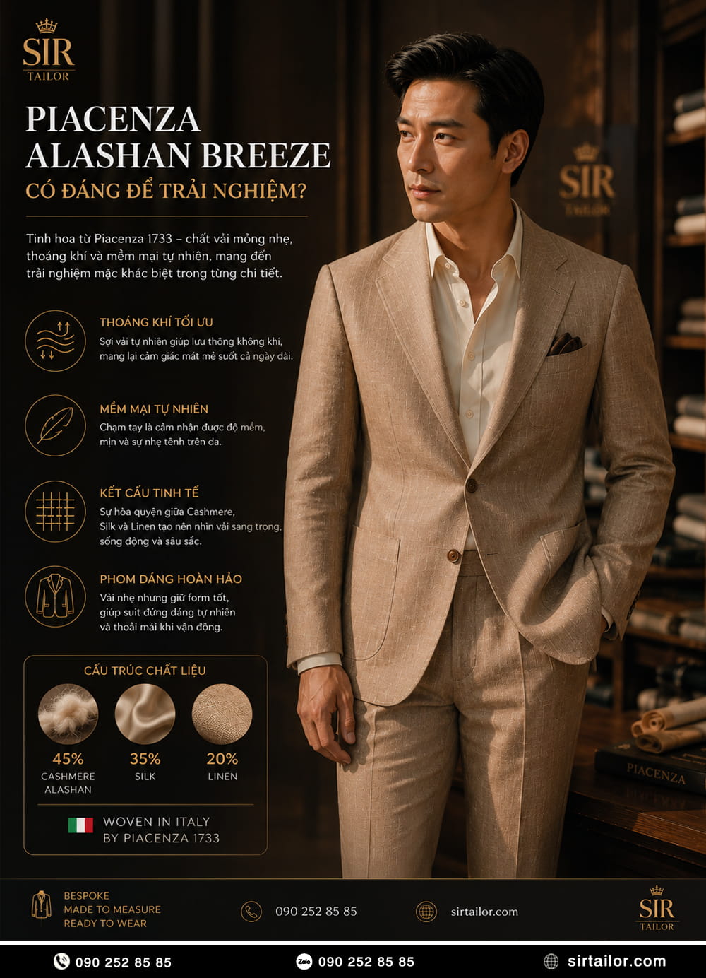 Piacenza Alashan Breeze có đáng để trải nghiệm