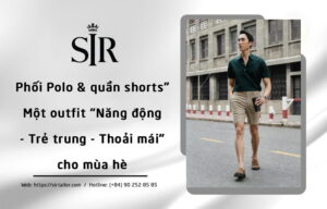 Polo kết hợp cùng quần shorts