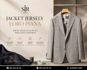 Jacket Jersely Loro Piana