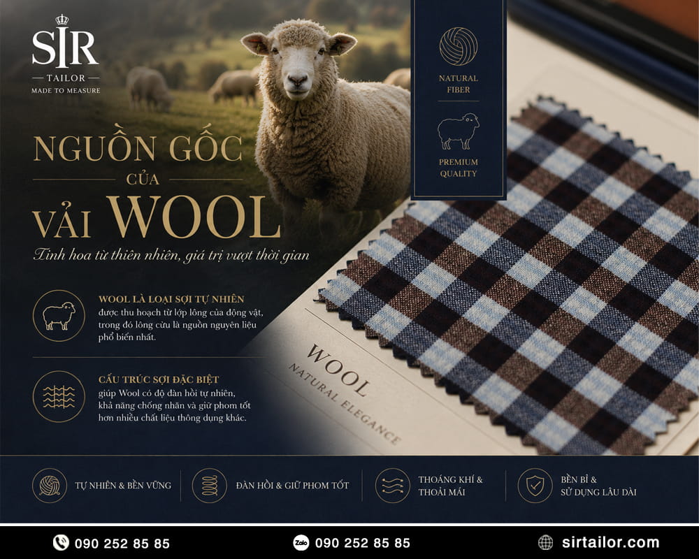 Nguồn gốc Vải Wool