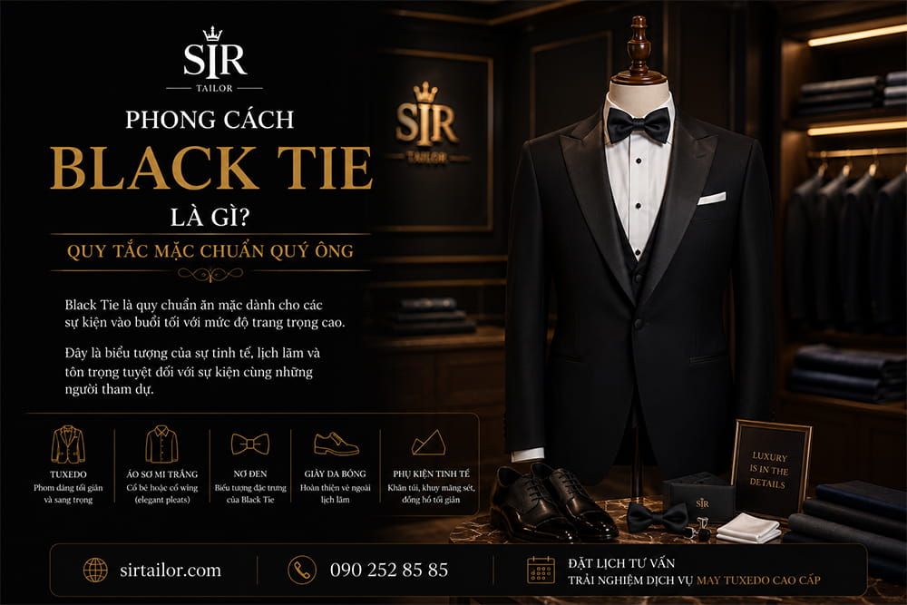 Phong Cách Black Tie