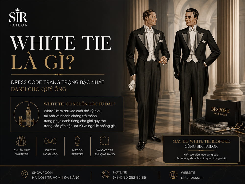 White Tie có nguồn gốc từ đâu
