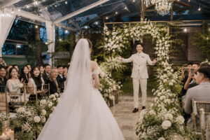 Mẫu quần tây linen kem ngà Val Biella