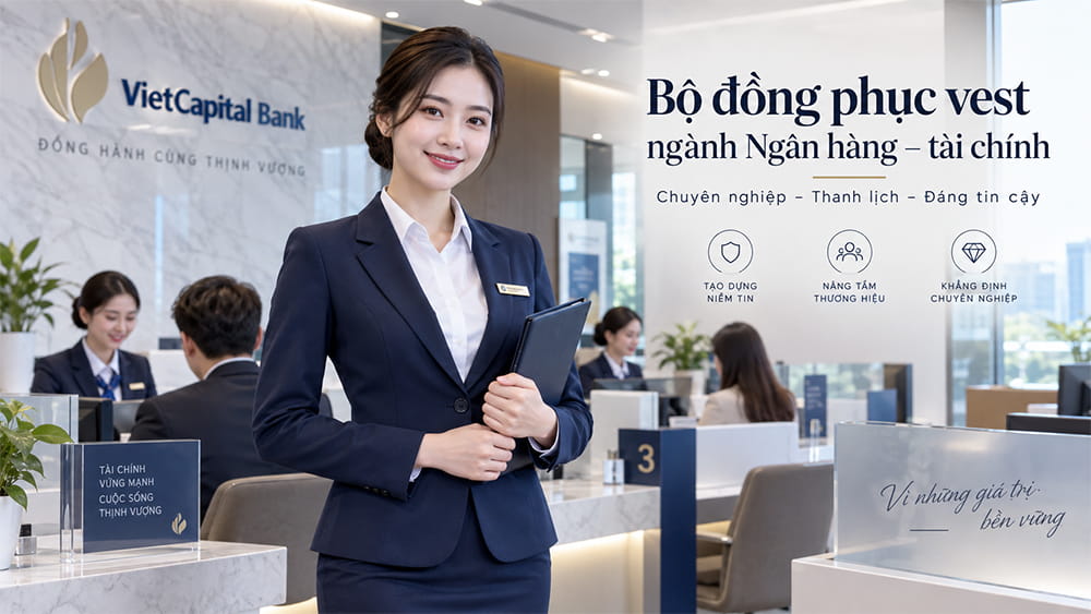 Đồng phục vest ngành Ngân hàng - Tài chính