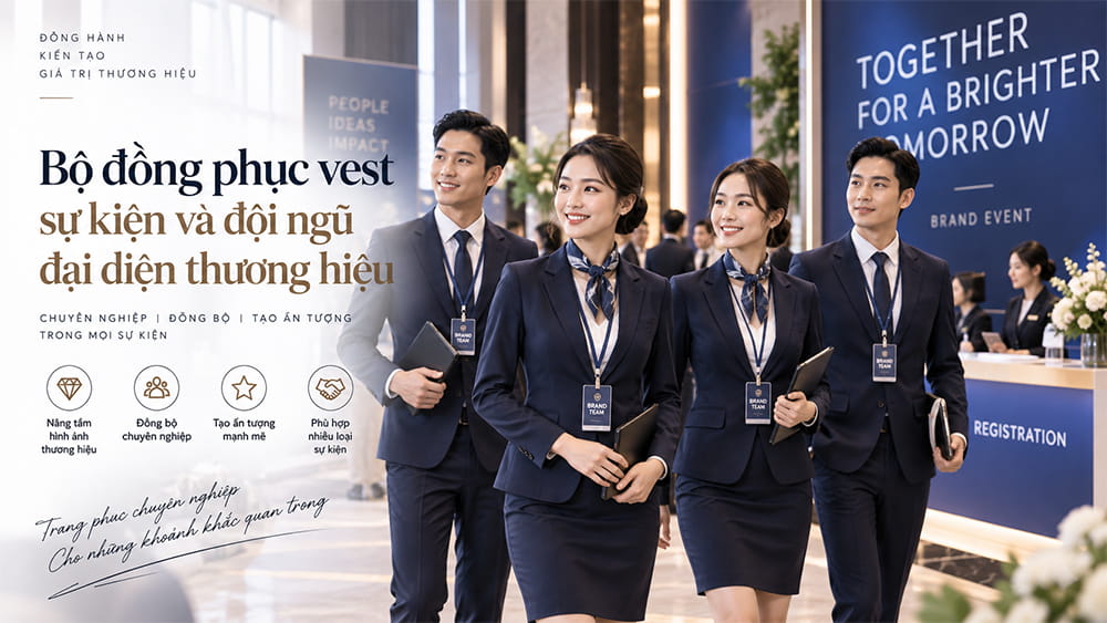 Đồng phục vest tham dự sự kiện