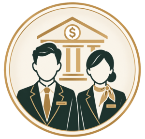 Icon đồng phục vest ngân hàng