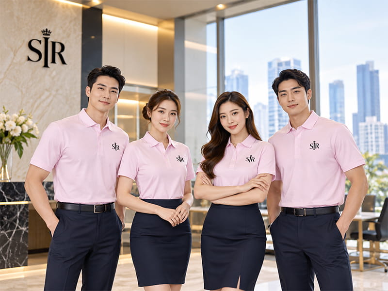 May áo polo đồng phục