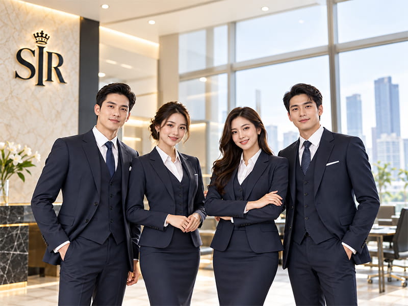 May đồng phục vest công ty